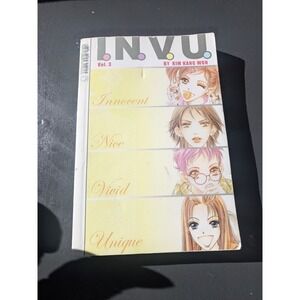 INVU Vol 3‎ By Kim Kang Won Manga Book Innocent Nice Vivid Unique